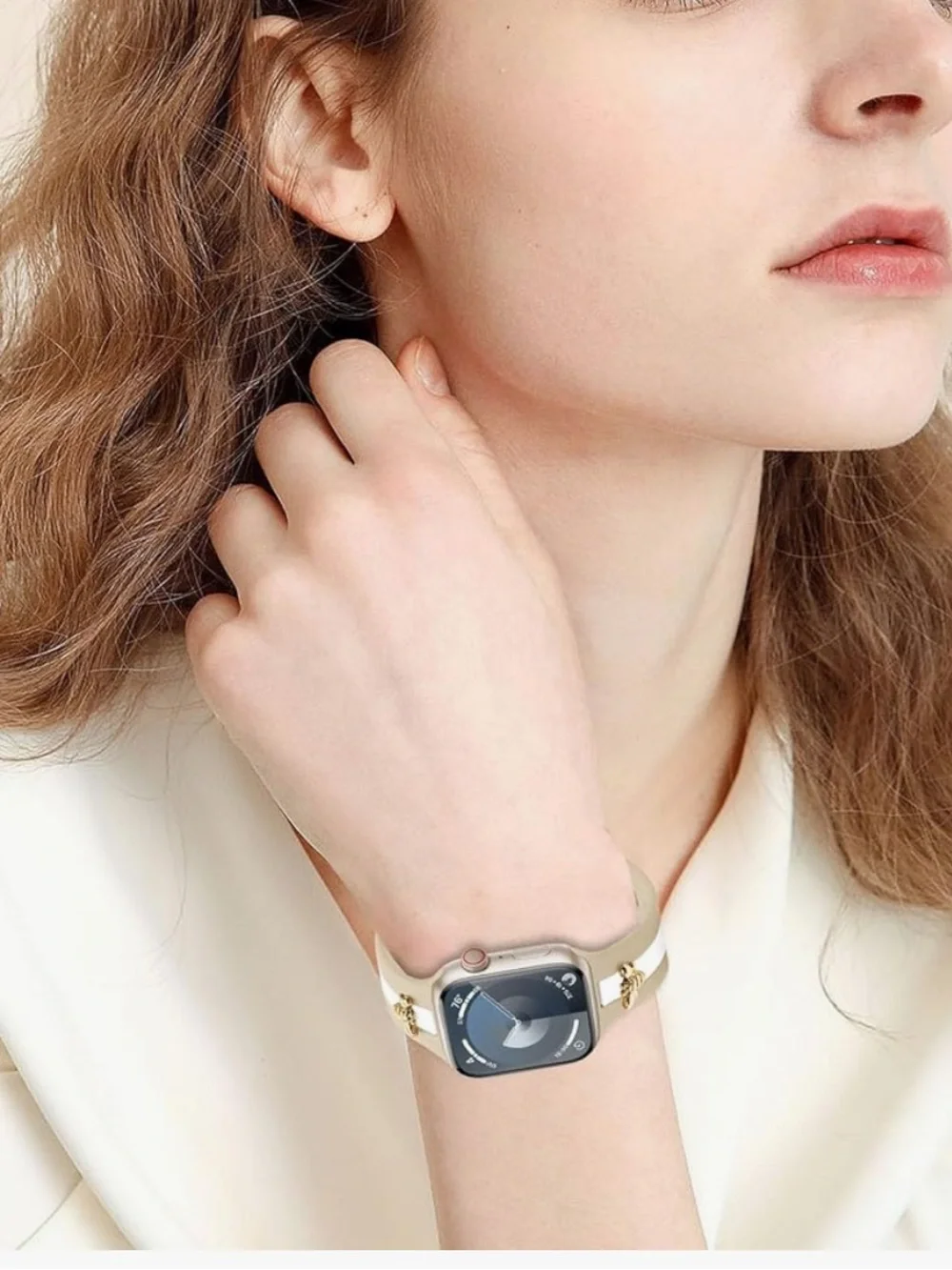 Smartwatch Band HONEYBEE Silicone Sports Band SWEAT-PROOF/WATERPROOF Women’s